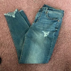 Size 10, Dark Wash Skinny Jeans